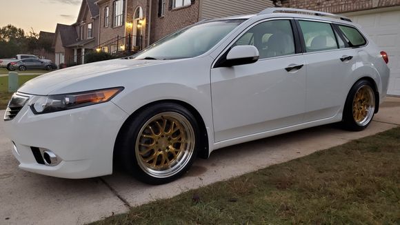 I think the polished lip plus the chrome the car has matches perfectly. I even love the beak. No Honda grill swap for me.