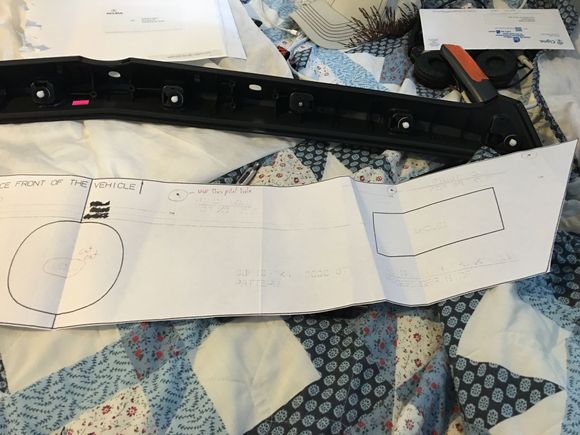 This is the template for a base model spoiler, the acura part number is on it if anyone is interested in it, i got this one directly from acura client relations