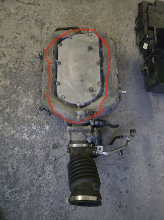 I believe this is the J37 magnesium manifold that I want to do the J35/37 hybrid manifold with the MDX DBW TB. Basically a OEM+ build with some E85, spray and possibly water/meth.