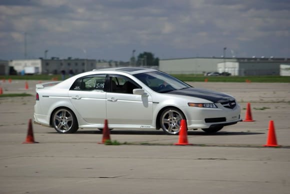 Autocross Pic from Grisson AFB site.  This is always a fairly high speed course at this site.