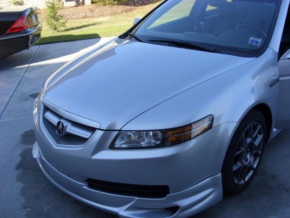 Fresh paint on front bumper and new lip Sold!