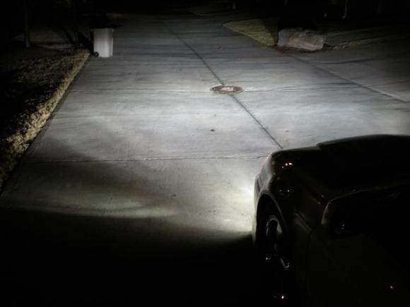 HID Fogs 4100K Phillips Rebased 9006 HID bulbs