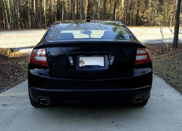 Blacked Out Rear