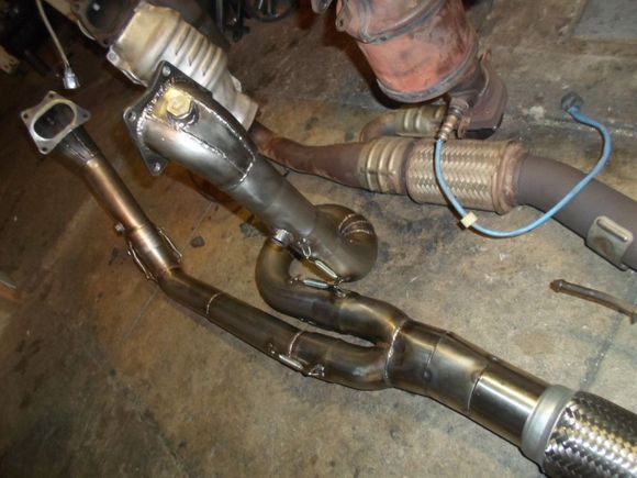 J32 J pipes and 3" Exhaust