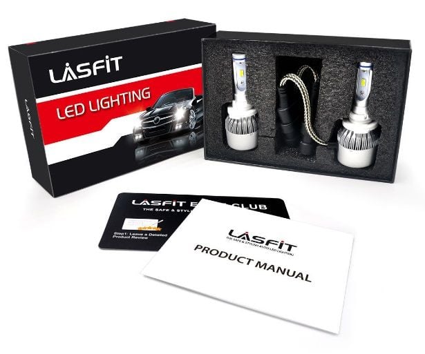 Lights - SOLD: Lasfit HB3/9005 DRL High Beams LED Bulbs - New - 2009 to 2014 Acura TL - Richmond, IN 47374, United States