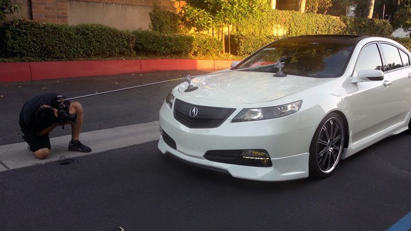 Any advice for installing front lip kit on 2012 TL ...