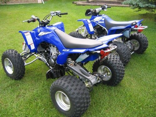 Another angle of the blaster and YFZ 450                                                                                                                                                                