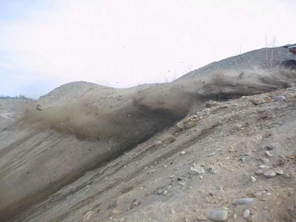 Another nice Raptor roost, notice the big rocks in mid air!!                                                                                                                                            