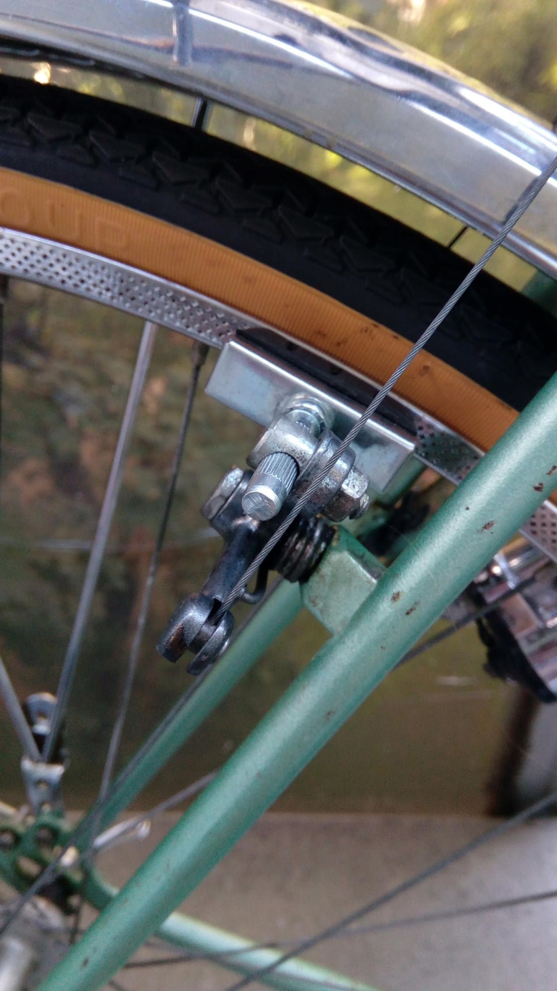 Old cantilever brakes - struggling to adjust - Bike Forums