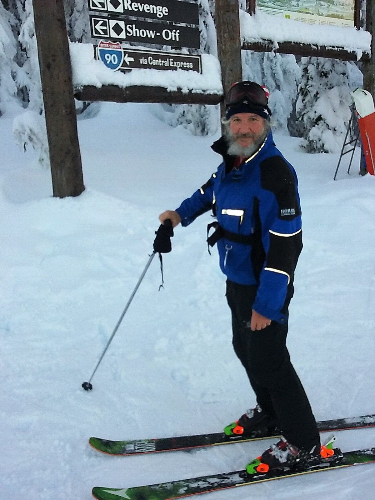 Volunteer (Ski Patrol and Forest Service) for me
