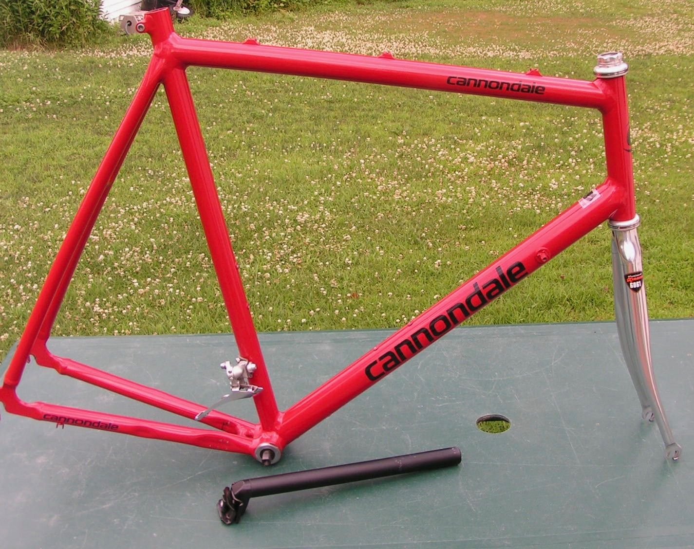 cannondale road bike frame