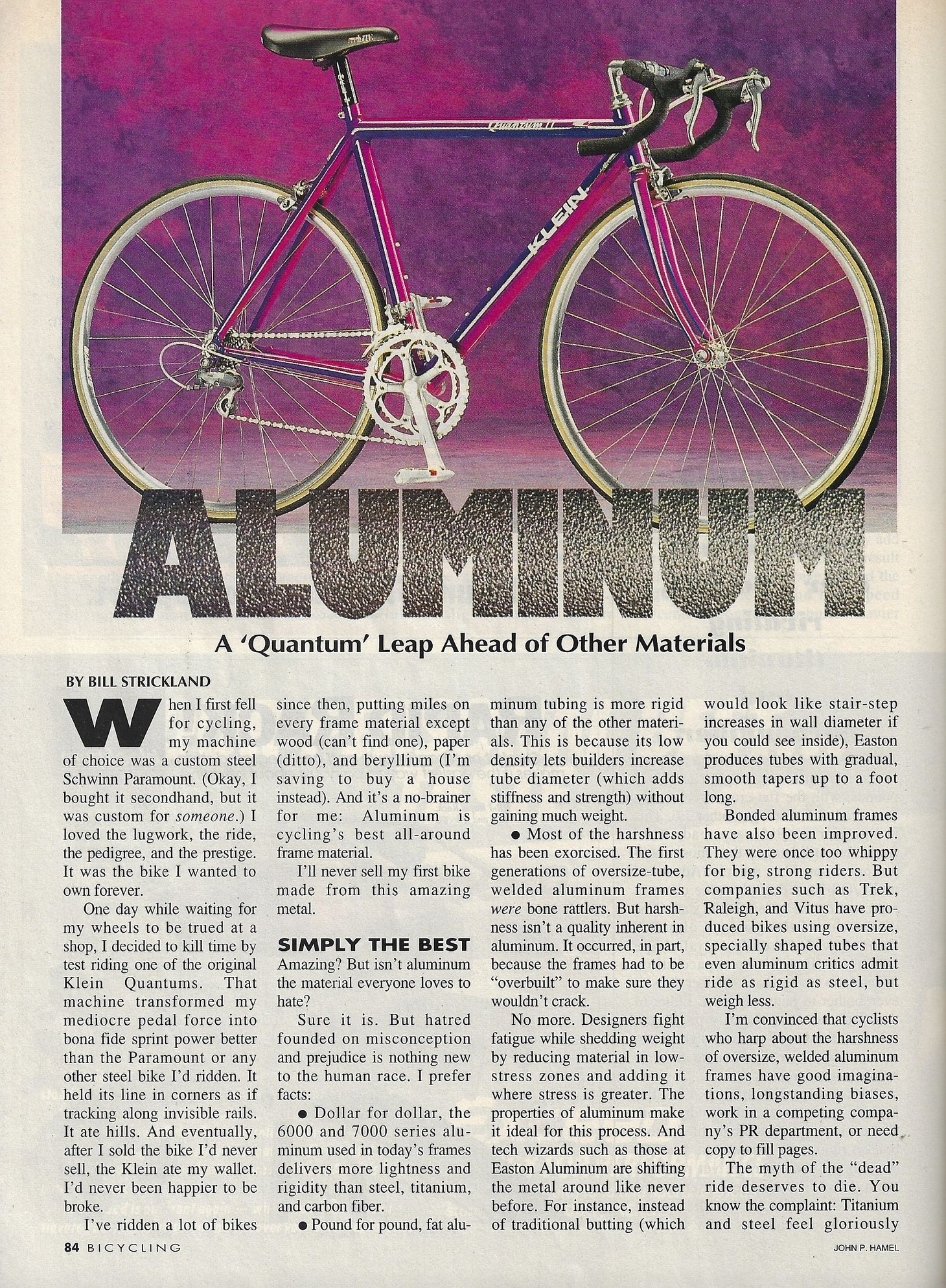 1996年 Klein Quantum II ロードバイク 1996 Klein Quantum II - Pedal Room