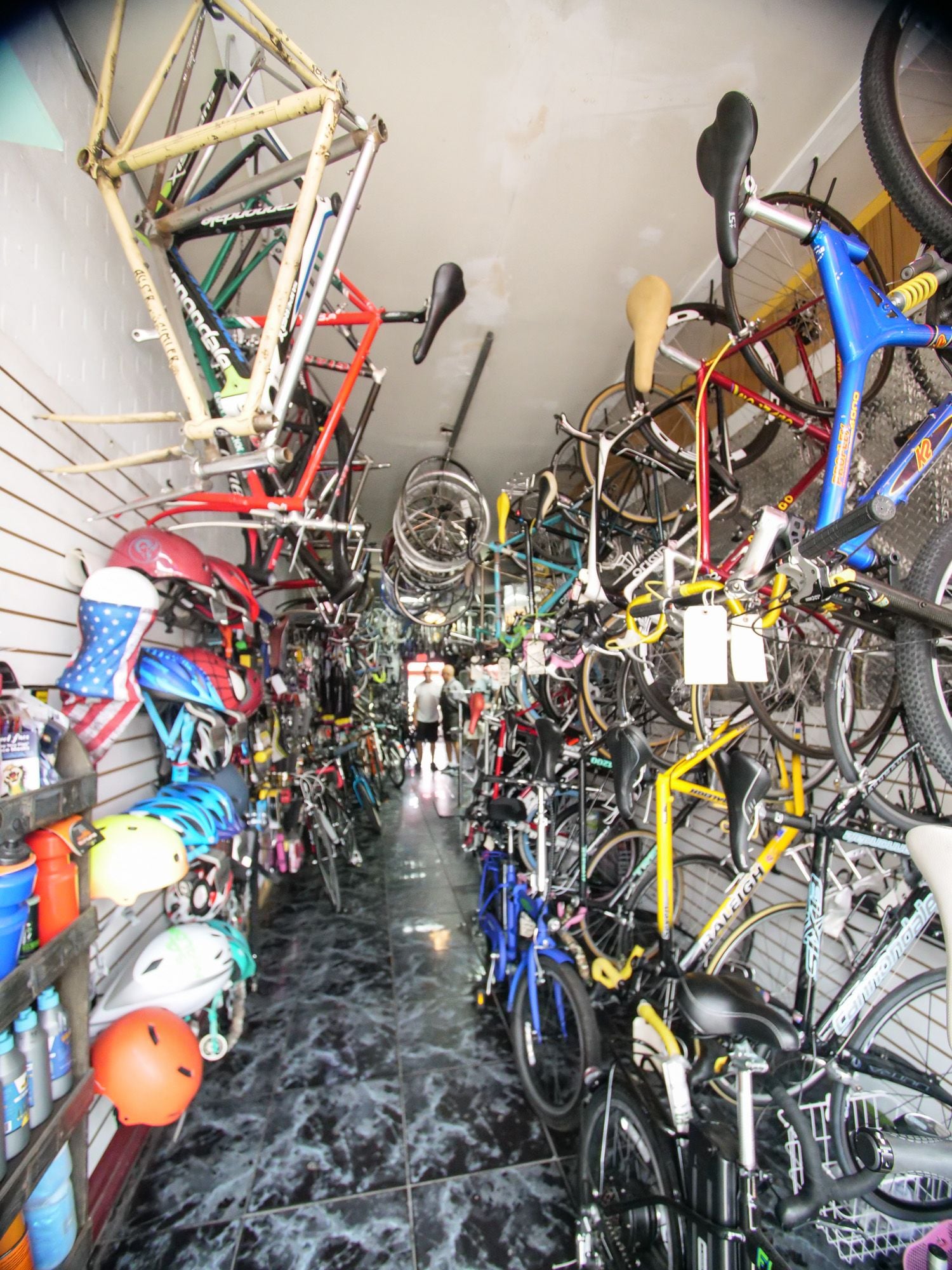 The tiny bike clearance shop