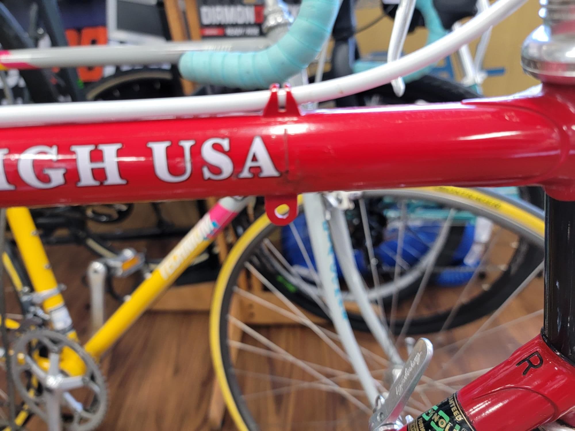 Levi's (Marinoni) Raleigh - ouch. - Bike Forums