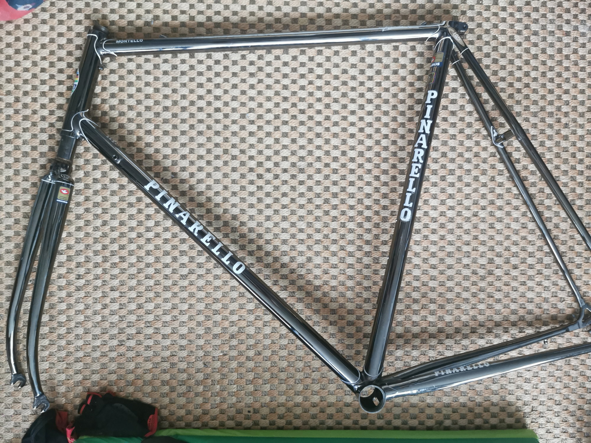 Steel bike 2024 frame repair