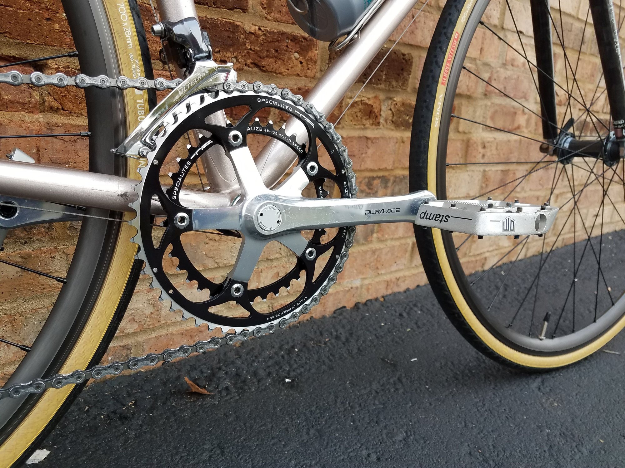 7 speed crankset
