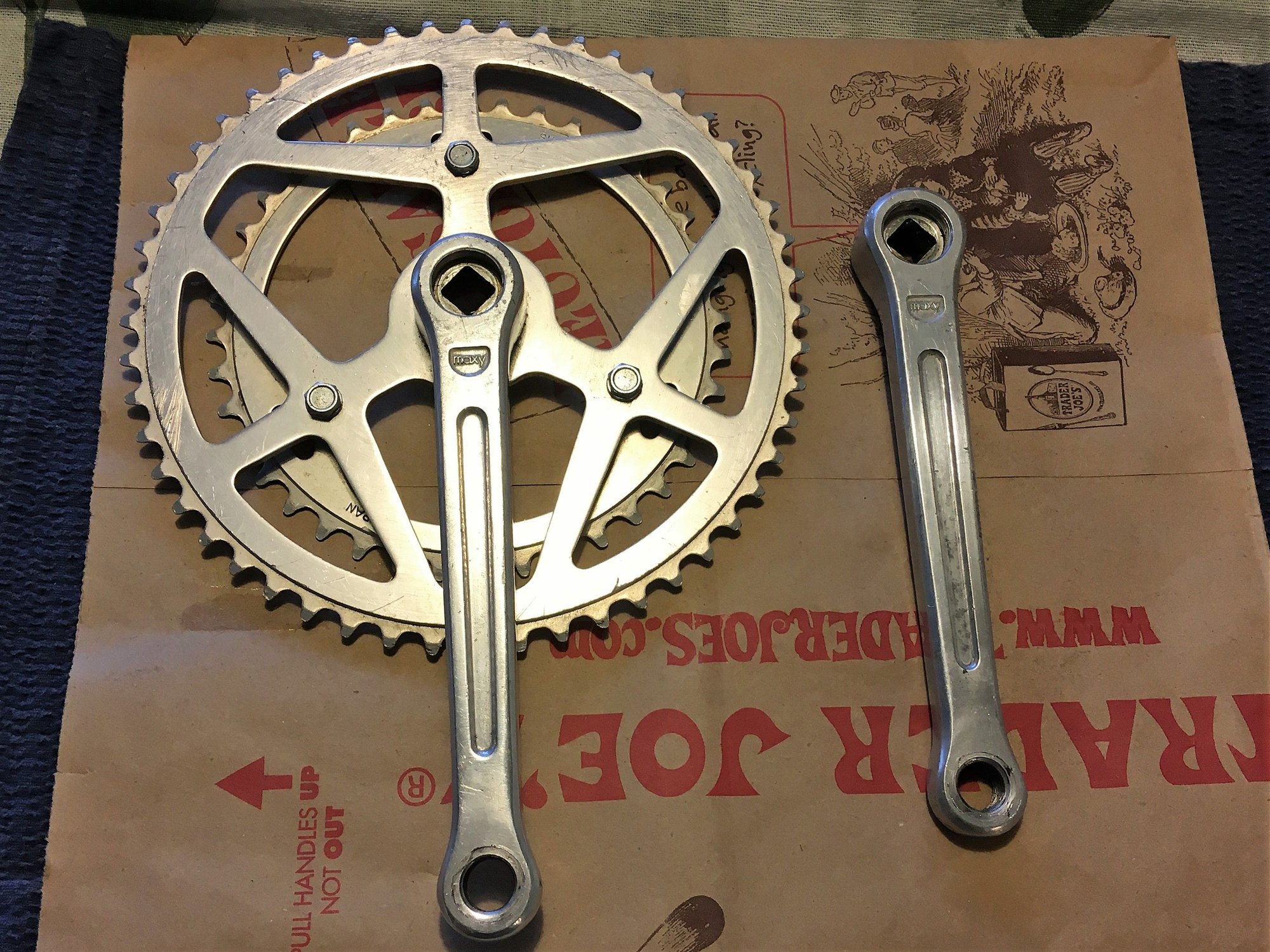 Drilling a crank spider for 3rd ring - Bike Forums