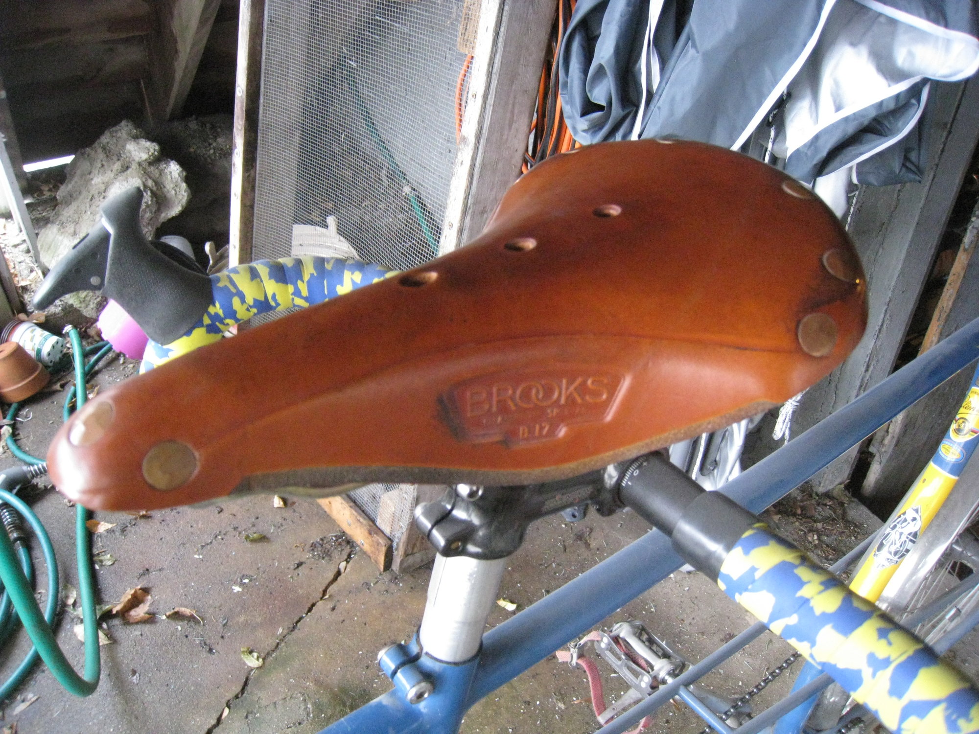 Brooks b17 clearance copper rivets