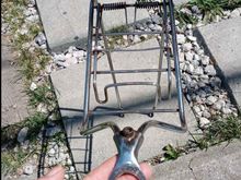 I wonder if I could modify the brake cable hanger to work with this…
