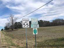 Today’s route included some roads on the Southern Uwharrie loop.