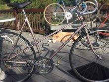 This project also in What ya Wrenching - with different bars, saddle height for spouse.