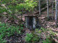 There’s a natural spring in there if you’re brave enough to open the door!