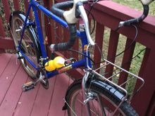 Rack is old but sturdy