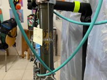 Unfortunaly as is common on lots of bikes not well cared for the brake lever show scratches but work great. 