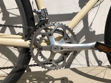 Sugino Mighty Tour shifting 10 speed. 