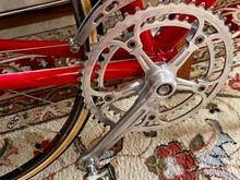 SR crank, FD, and Specialized track pedals