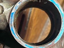 
Trace of sky blue on BB Shell