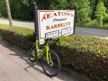 I usually try and ride to here once a year. 50 miles from the house by bike. 