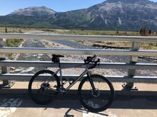 This is where my bike blew over