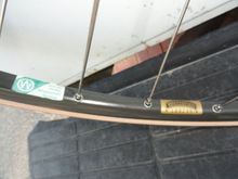 Wheelsmith build sticker, and spoke sticker