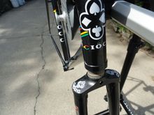 decals on headtube and pantograph parts