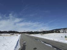 Actual dry pavement is a nice sight.