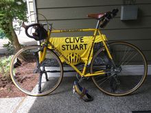 Need to shorten that rear brake cable and inch or so