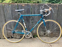 1971 PA 10, stock except for the brake levers and tires. I obviously added bar tape after this photo was taken!