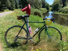 
2006 Rodriguez using the cranks from a 1979 Holdsworth