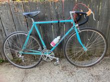 Bike as refurbished with new cables and housing.


