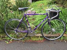 Mostly unmodified except for aluminum wheels and good wide tires