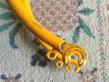 Thick paint.