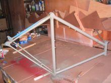 frame primed  ready for color 