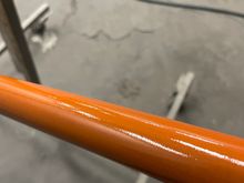 Orange peel. Literally 