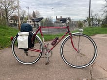 Current set up as city bike