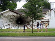 Inversion House in Houston (has been demolished).