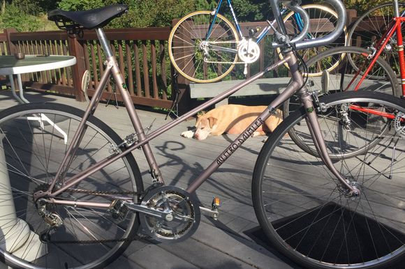 This project also in What ya Wrenching - with different bars, saddle height for spouse.