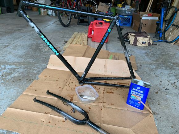 Kleen Strip - not as powerful as Aircraft Stripper