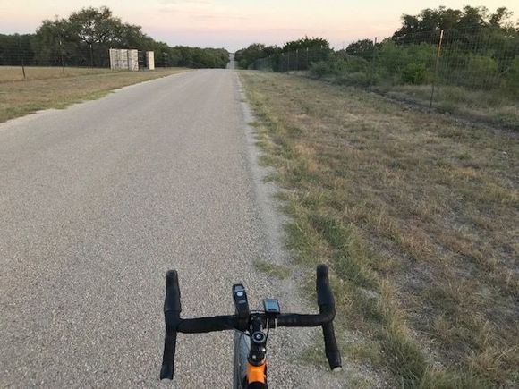 About a half mile from my garage. 