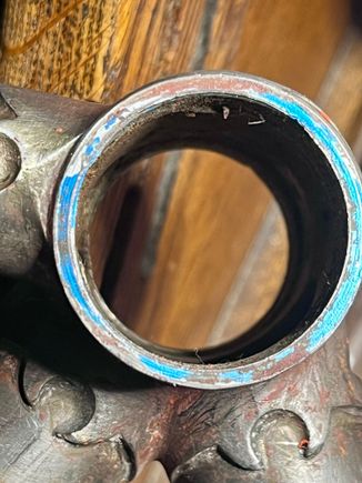 
Trace of sky blue on BB Shell